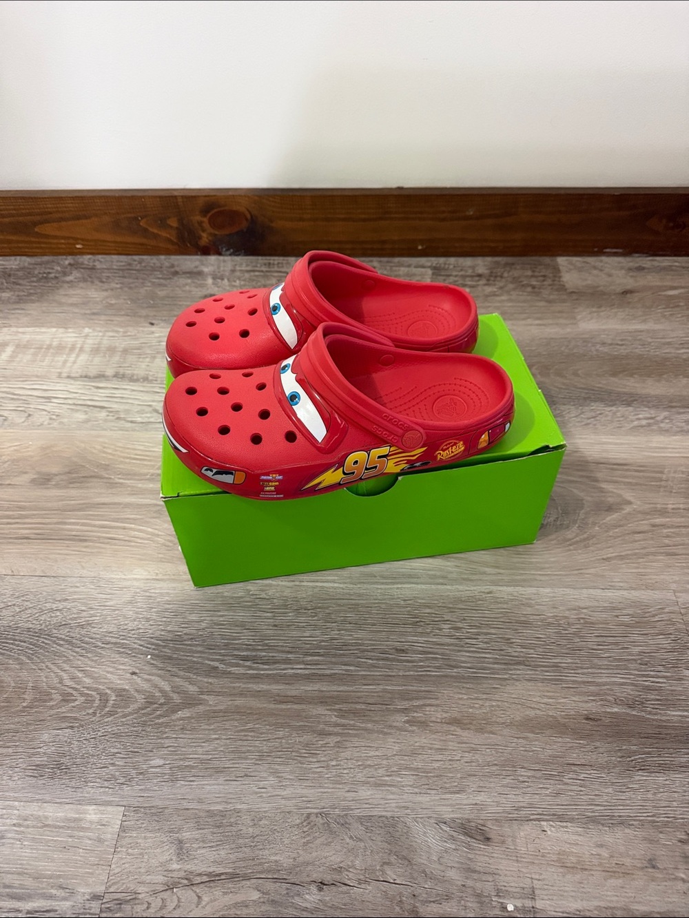 Lightning McQueen crocs